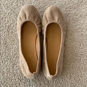 GUC J. crew factory Anya suede flats